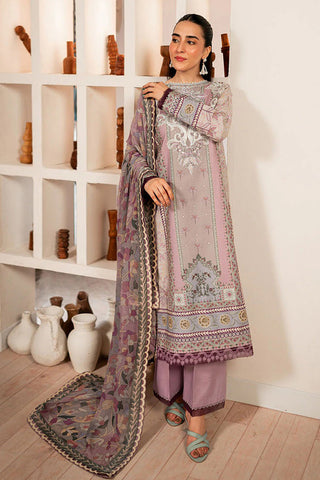 Picture of Roheenaz - Selene Fall Winter Collection - RNP 7B Lavender - Unstitched - Available at Raja Sahib