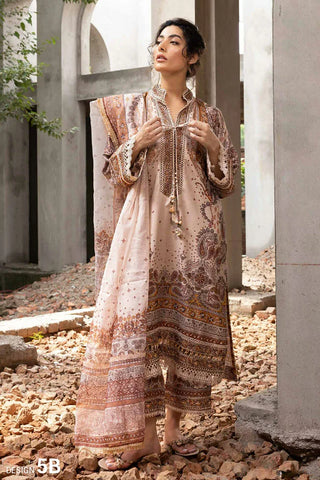 Picture of Sobia Nazir - Cambric and Karandi Fall Edit - Design 5B - Unstitched - Available at Raja Sahib