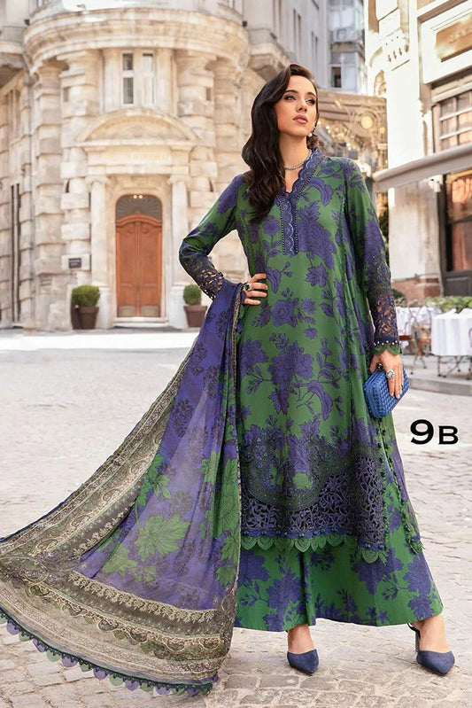 Picture of Maria B - M Prints Fall Edit - Design 9B - Unstitched - Available at Raja Sahib