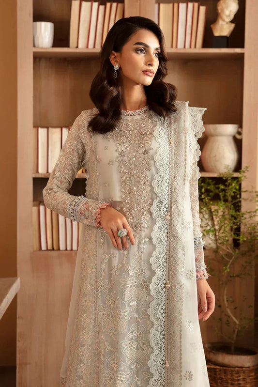 Picture of Xenia - Raahi Luxury Chiffon Collection - 02 Sylan - Unstitched - Available at Raja Sahib