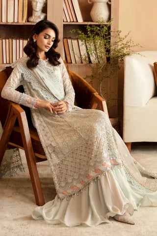 Xenia - Raahi Luxury Chiffon Collection - 02 Sylan - Unstitched