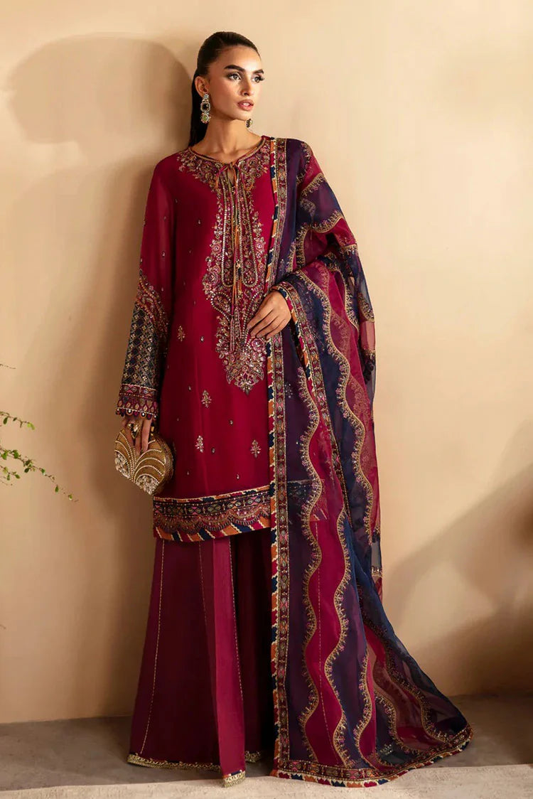 Picture of Xenia - Raahi Luxury Chiffon Collection - 07 Mehkash - Unstitched - Available at Raja Sahib