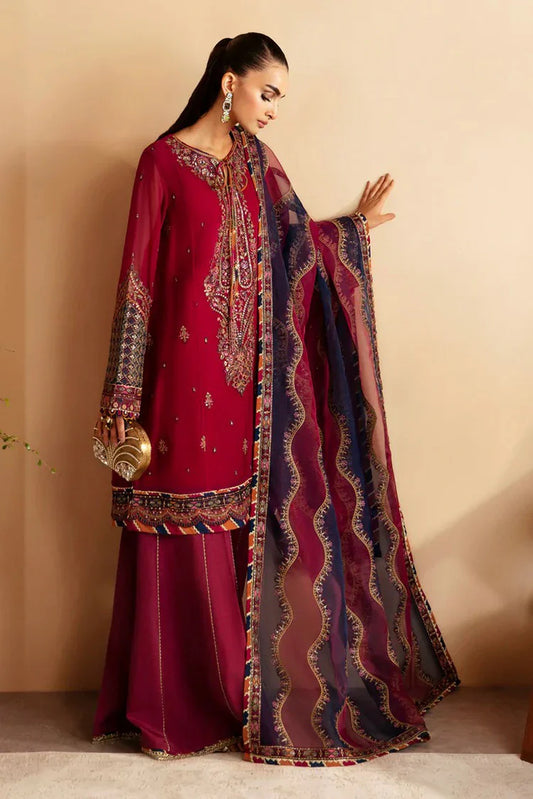 Picture of Xenia - Raahi Luxury Chiffon Collection - 07 Mehkash - Unstitched - Available at Raja Sahib