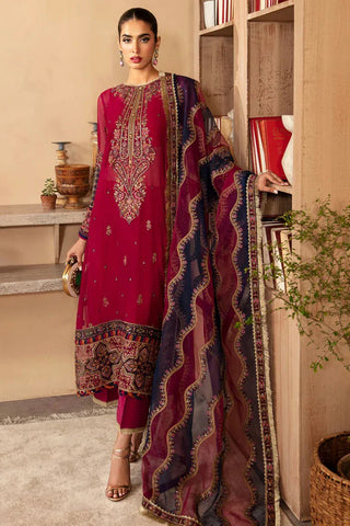 Xenia - Raahi Luxury Chiffon Collection - 07 Mehkash - Unstitched