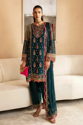 Xenia - Raahi Luxury Chiffon Collection - 08 Nemat - Unstitched