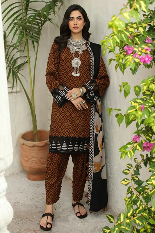 Picture of Charizma - Virsa Embroidered Linen Fall Winter Collection Vol 1 - CVW4-07 - Unstitched - Available at Raja Sahib