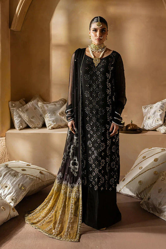 Picture of Nureh - Mukeshkari Embroidered Mukesh Chiffon Collection - MK-05 - Unstitched - Available at Raja Sahib