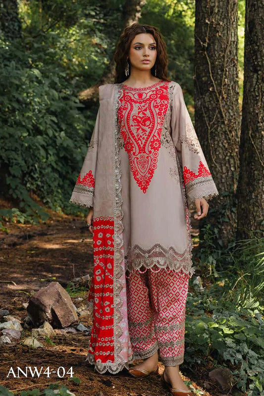 Picture of Charizma - Aniiq Embroidered Staple Fall Winter Collection Vol 1 - ANW4-04 - Unstitched - Available at Raja Sahib