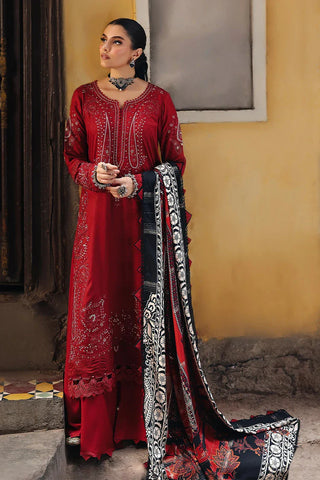 Nureh - Maya Embroidered Linen Collection - NW-84 - Unstitched