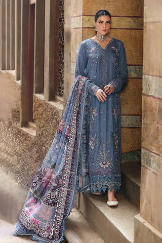 Nureh - Maya Embroidered Linen Collection - NW-85 - Unstitched