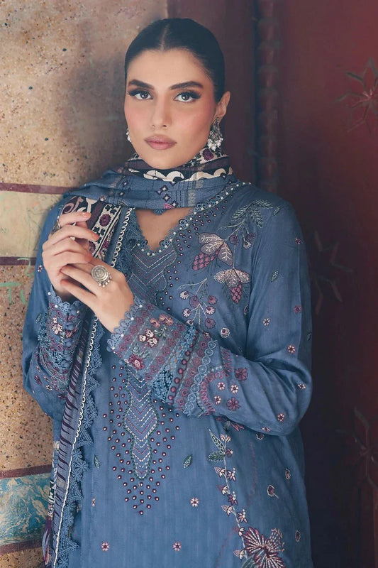 Picture of Nureh - Maya Embroidered Linen Collection - NW-85 - Unstitched - Available at Raja Sahib