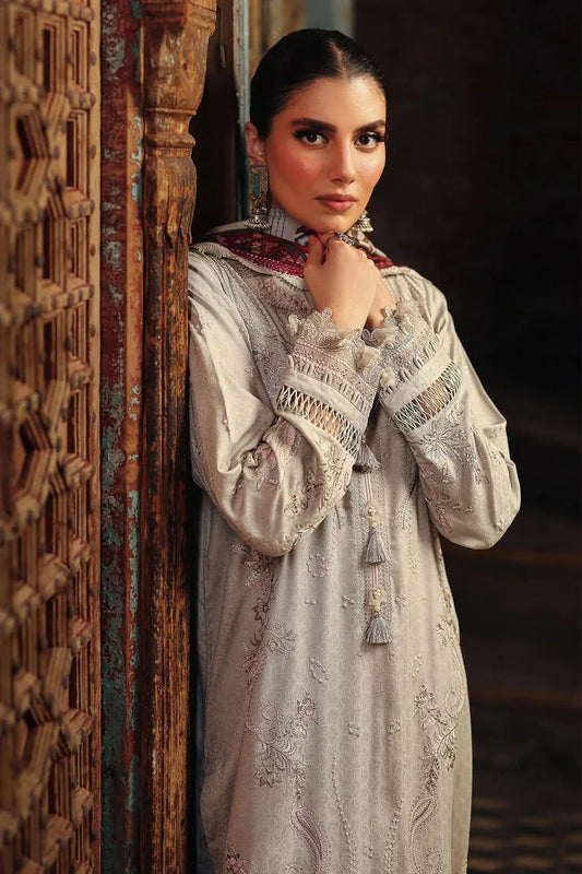 Picture of Nureh - Maya Embroidered Linen Collection - NW-87 - Unstitched - Available at Raja Sahib