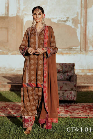 Charizma - Tabeer Chunri Silk Edition Vol 1 - CTW4-04 - Unstitched