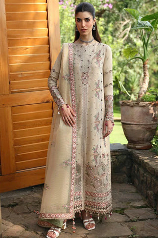 Qalamkar - Qlinekari Linen Collection - LM-11 Zia - Unstitched