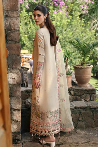 Qalamkar - Qlinekari Linen Collection - LM-11 Zia - Unstitched