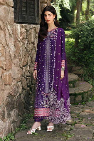 Qalamkar - Qlinekari Linen Collection - LM-15 Eimera - Unstitched