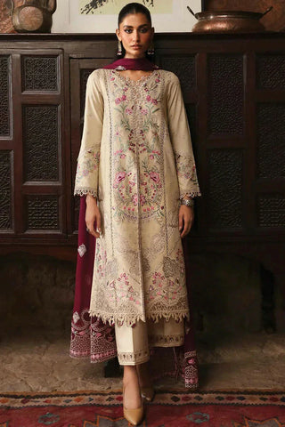 Qalamkar - Qlinekari Linen Collection - LM-01 Faye - Unstitched