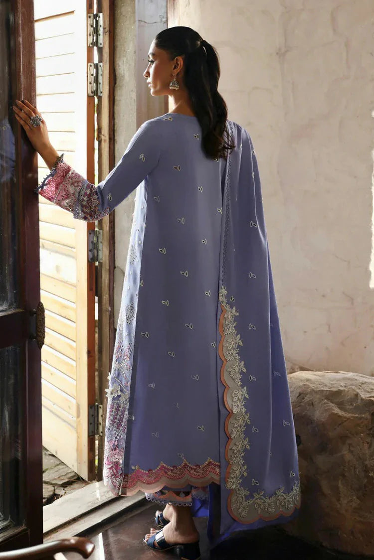 Picture of Qalamkar - Qlinekari Linen Collection - LM-09 Lorna - Unstitched - Available at Raja Sahib