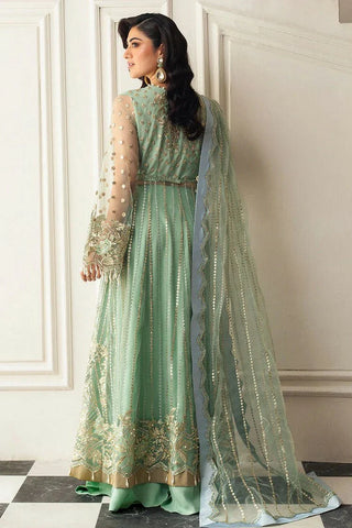 Mushq - Hemline Aura Debut Wedding Collection - 01 Pistachio - Unstitched