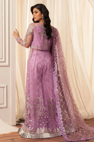 Mushq - Hemline Aura Debut Wedding Collection - 07 Heather - Unstitched