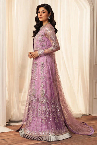 Mushq - Hemline Aura Debut Wedding Collection - 07 Heather - Unstitched