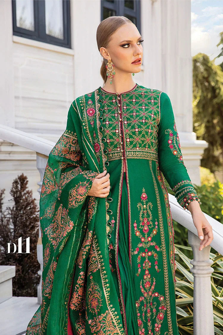 Picture of Maria B - Sateen Fall Collection - CST-08-11 - Unstitched - Available at Raja Sahib