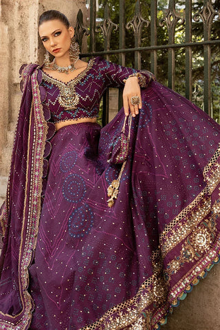 Picture of Maria B - Sateen Fall Collection - CST-08-02 - Unstitched - Available at Raja Sahib