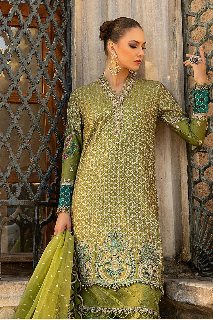 Picture of Maria B - Sateen Fall Collection - CST-08-03 - Unstitched - Available at Raja Sahib