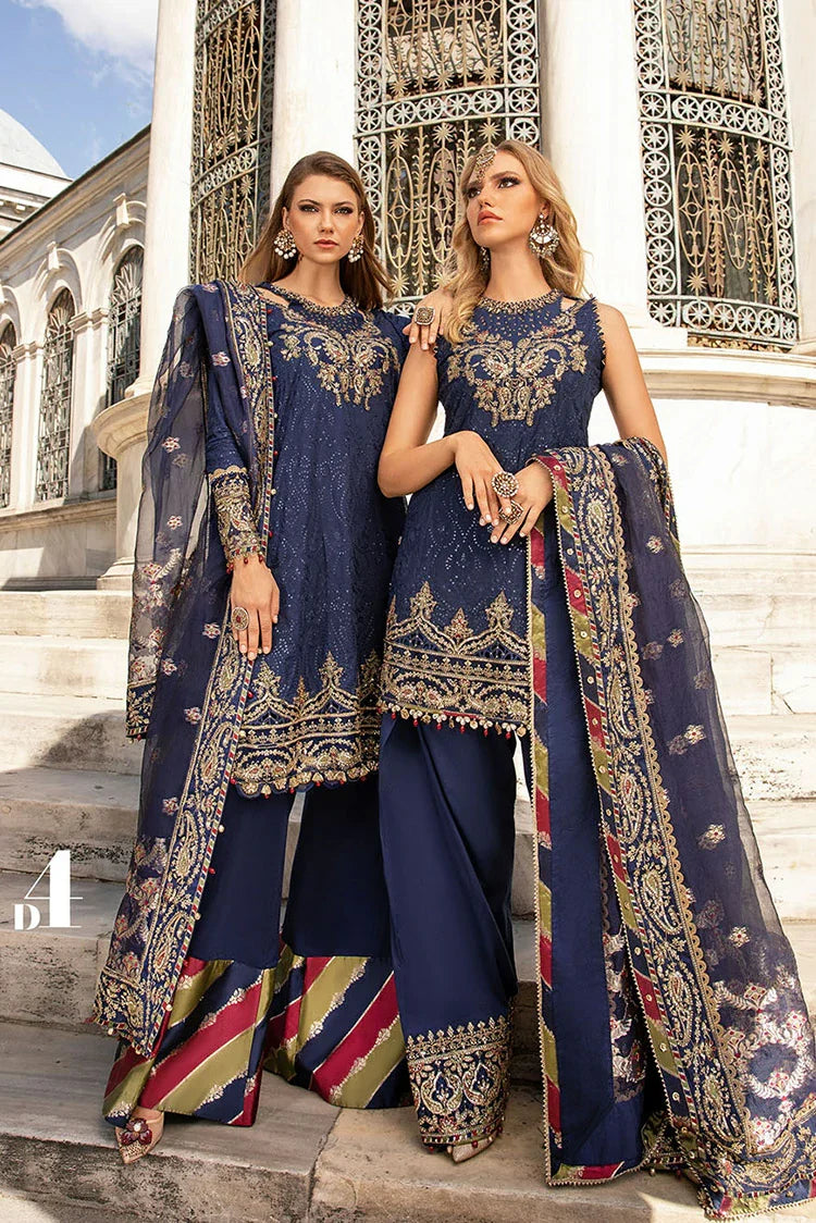 Picture of Maria B - Sateen Fall Collection - CST-08-04 - Unstitched - Available at Raja Sahib