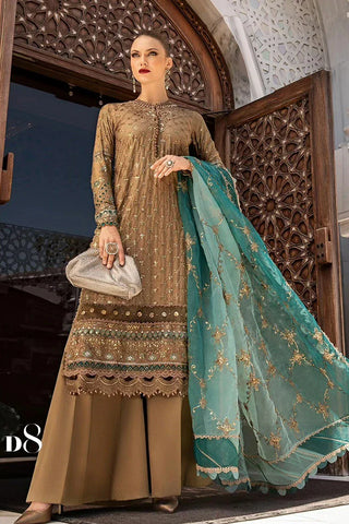 Picture of Maria B - Sateen Fall Collection - CST-08-08 - Unstitched - Available at Raja Sahib