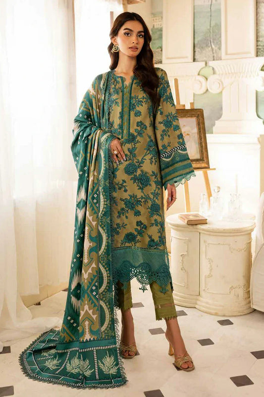 Picture of Nureh - Signature Prints Printed Marina Collection Vol 6 - SP-129 - Unstitched - Available at Raja Sahib