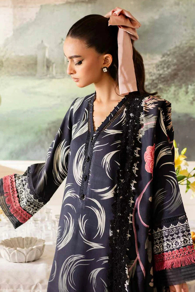 Picture of Nureh - Signature Prints Printed Marina Collection Vol 6 - SP-131 - Unstitched - Available at Raja Sahib