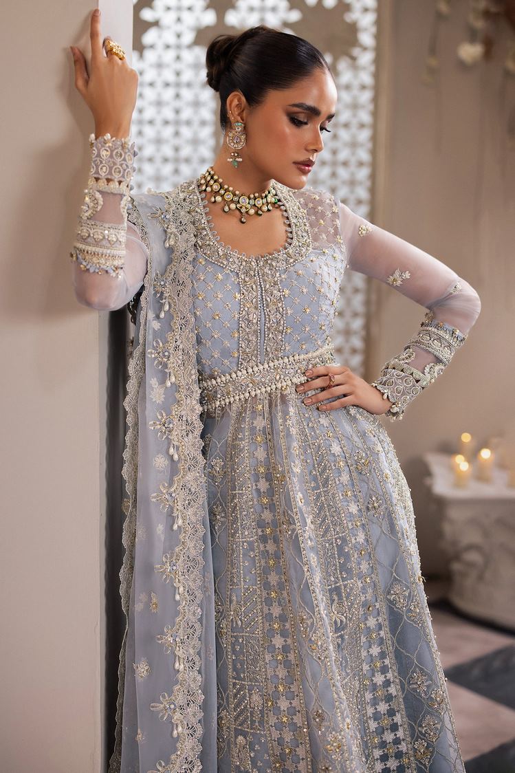 Picture of Zaha - Gossamer Formal Collection - SOFINA (ZC24-01) - Unstitched - Available at Raja Sahib