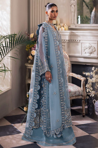 Picture of Zaha - Gossamer Formal Collection - AZURA (ZC24-07) - Unstitched - Available at Raja Sahib