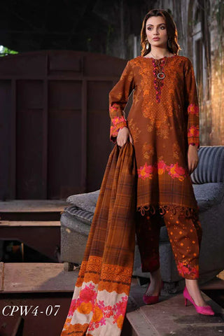 Picture of Charizma - C Prints Printed Khaddar Collection Vol 1 - CPW4-07 - Unstitched - Available at Raja Sahib