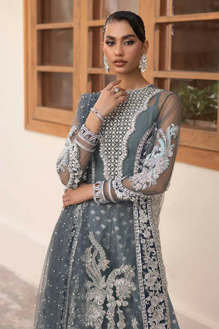 Picture of Maryam Hussain - Marwa 4 Piece Collection Vol 5 - 06 ZARI - Unstitched - Available at Raja Sahib