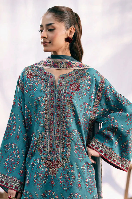 Picture of Xenia - Whimsical Embroidered Viscose Collection - 01 Altea - Unstitched - Available at Raja Sahib