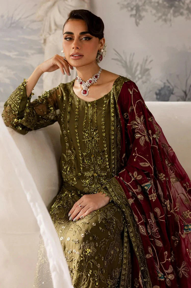 Picture of Nureh - Elanora Embellished And Embroidered Luxury Chiffon Collection Vol 3 - NEL-56 - Unstitched - Available at Raja Sahib