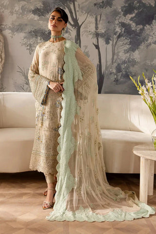 Nureh - Elanora Embellished And Embroidered Luxury Chiffon Collection Vol 3 - NEL-58 - Unstitched