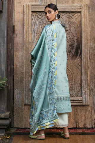 Mushq - Nirvana Silk Edit - 10 Cerulean - Unstitched