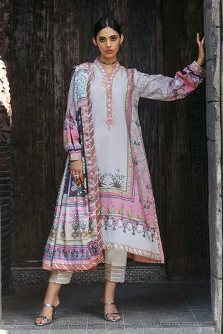 Mushq - Nirvana Silk Edit - 03 Pewter - Unstitched