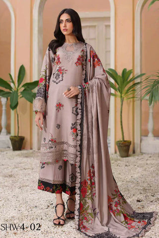 Picture of Charizma - Sheen Embroidered Linen Collection Vol 1 - SHW4-02 - Unstitched - Available at Raja Sahib