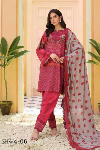 Picture of Charizma - Sheen Embroidered Linen Collection Vol 1 - SHW4-06 - Unstitched - Available at Raja Sahib