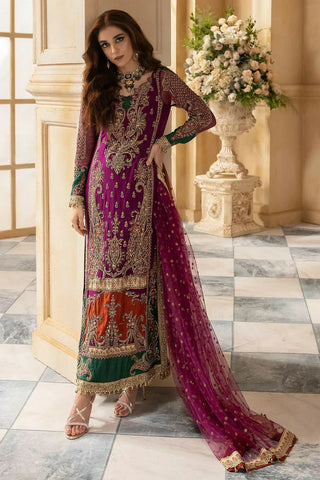 Picture of Charizma - Dastan e Jashan Premium Chiffon Collection Vol 2 - DJW4-08 - Unstitched - Available at Raja Sahib