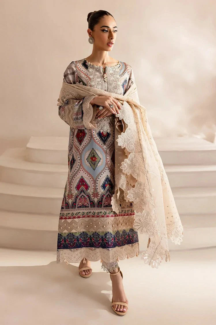 Picture of Nureh - The Silk Edit - S-15 - Unstitched - Available at Raja Sahib