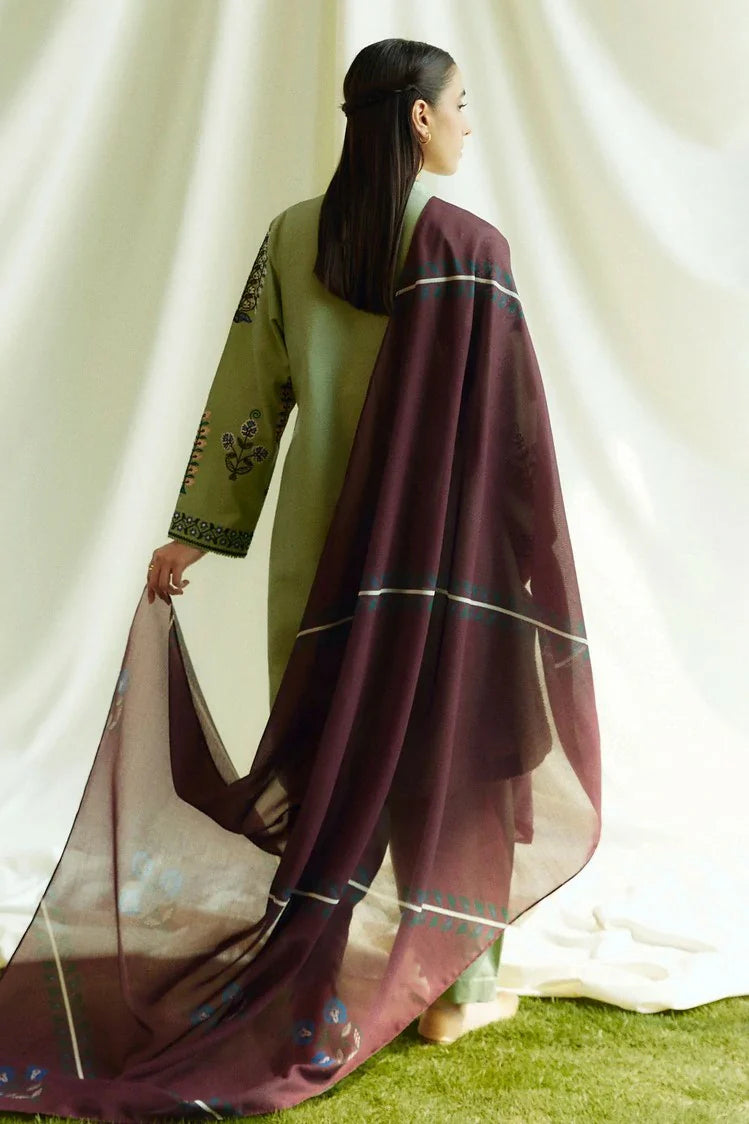 Picture of Zara Shahjahan - Coco Fall Winter Collection - PEARL-D3B - Unstitched - Available at Raja Sahib