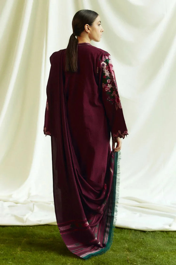 Picture of Zara Shahjahan - Coco Fall Winter Collection - OPAL-D6B - Unstitched - Available at Raja Sahib