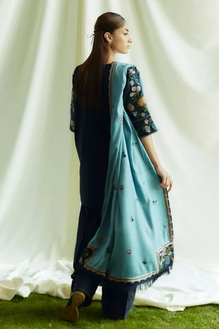 Zara Shahjahan - Coco Fall Winter Collection - ONYX-D7B - Unstitched