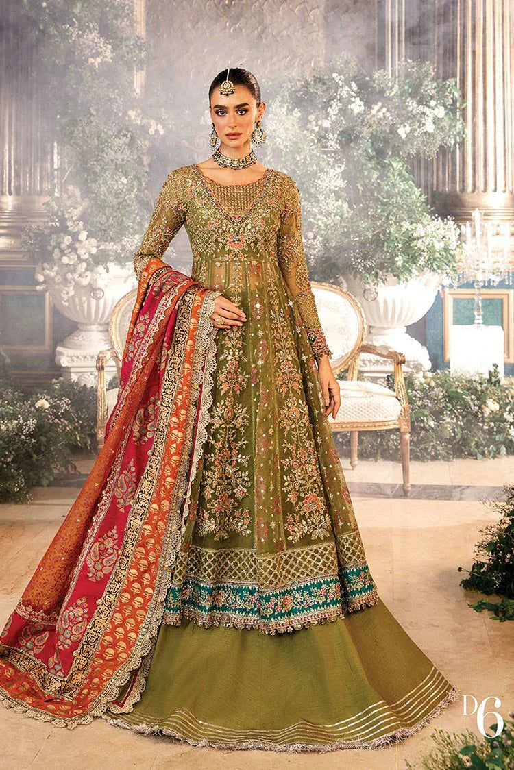 Picture of Maria B - Mbroidered Wedding Edition - BD-2906 - Unstitched - Available at Raja Sahib