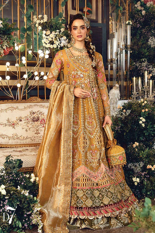 Picture of Maria B - Mbroidered Wedding Edition - BD-2907 - Unstitched - Available at Raja Sahib